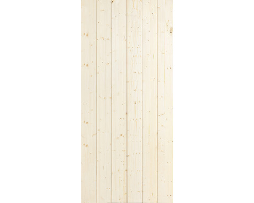 Complete schuifdeurset Barn Door Motif Z Spruce 79x210 cm inclusief deurblad, schuifdeurbeslag en krukset