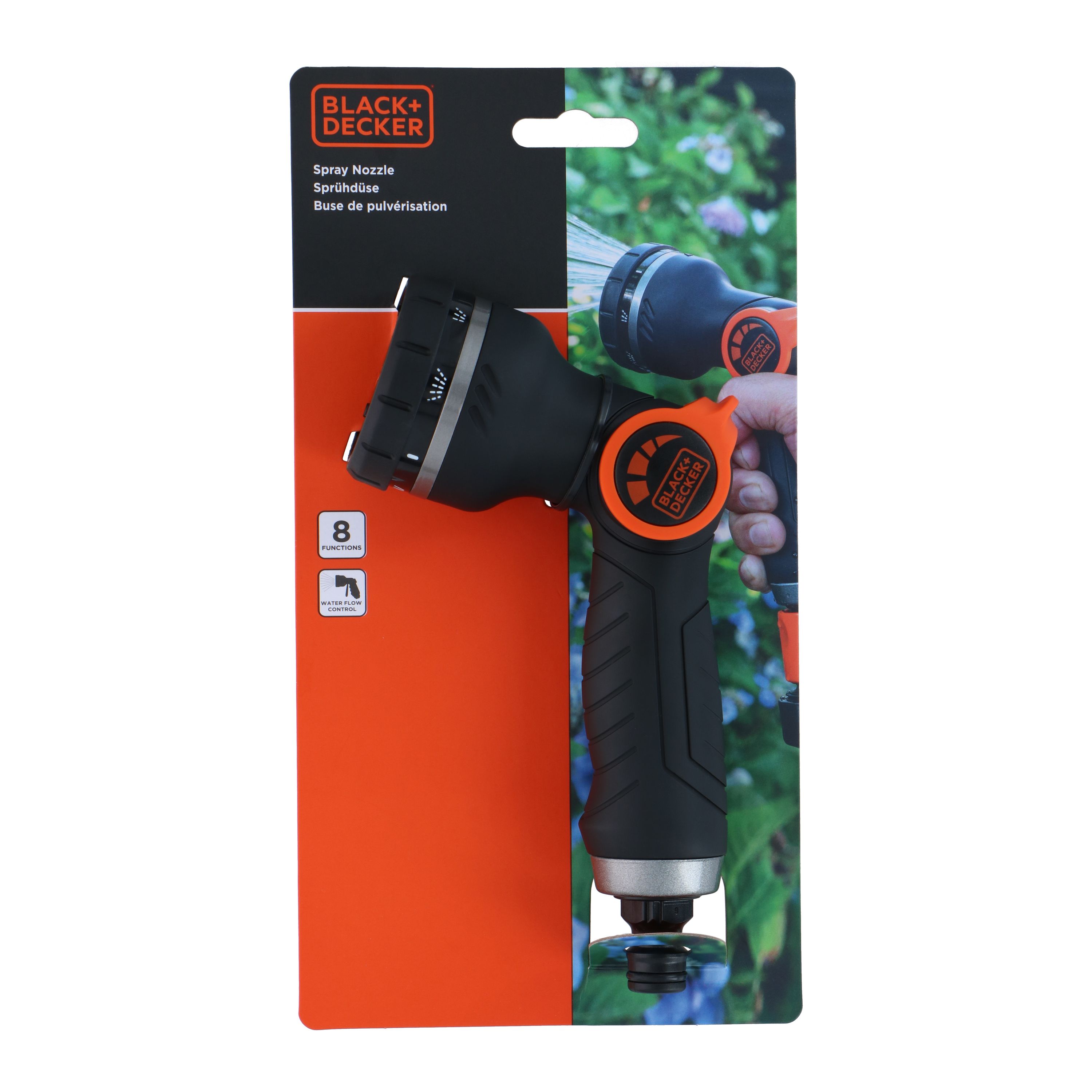 Gartenbrause 8 Modi 13 mm 1/2“