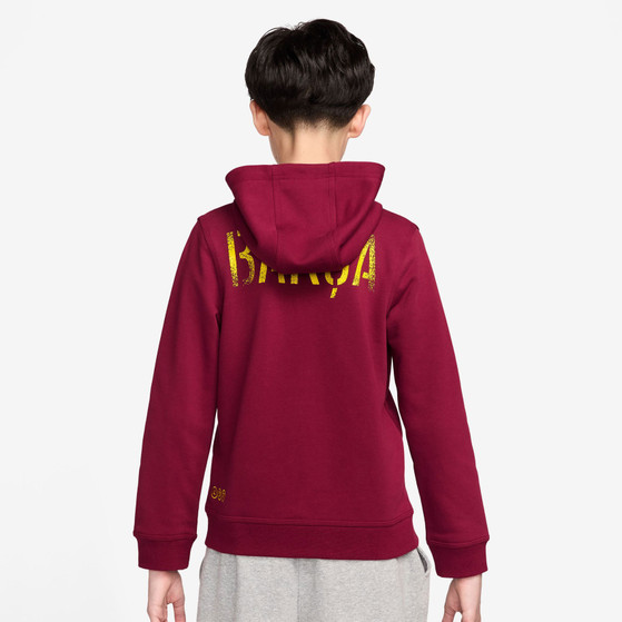 Nike FC Barcelona Club Fleece Full-Zip Hoody Kids