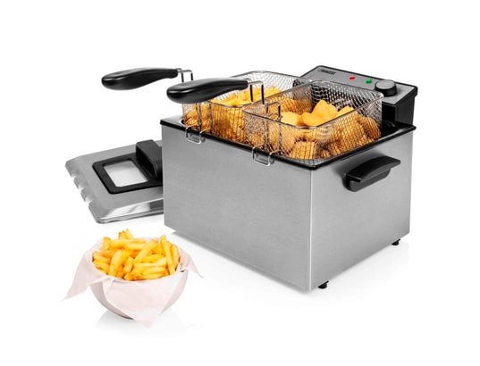PRINCESS - Friteuse pro Friteuse 5 l 3270 w argenté