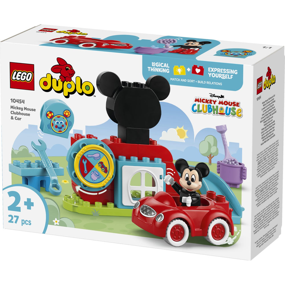 Køb LEGO® DUPLO Disney TM - Mickeys Klubhus Og Bil 10454