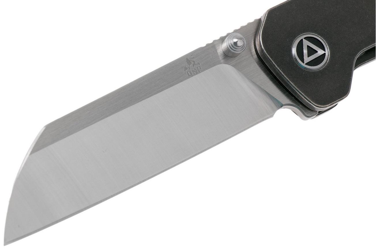 QSP Knife Penguin QS130-M Titanium, 154CM zakmes