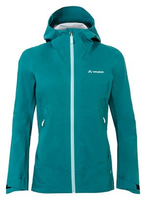 Veste Hardshell Femme Vaude Croz III Turquoise