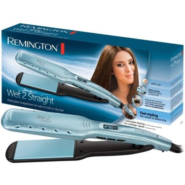 Remington HAARGLÃ„TTER BREIT 2IN1  235 Â°C (S7350      TÖRKIS/SW)