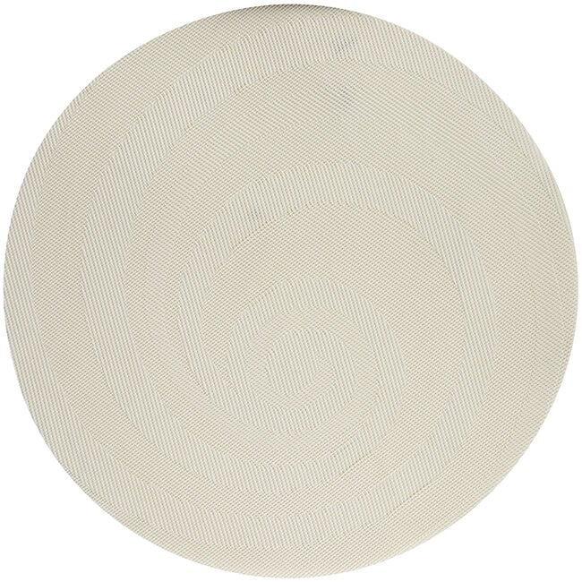 Set de table tressé rond beige
