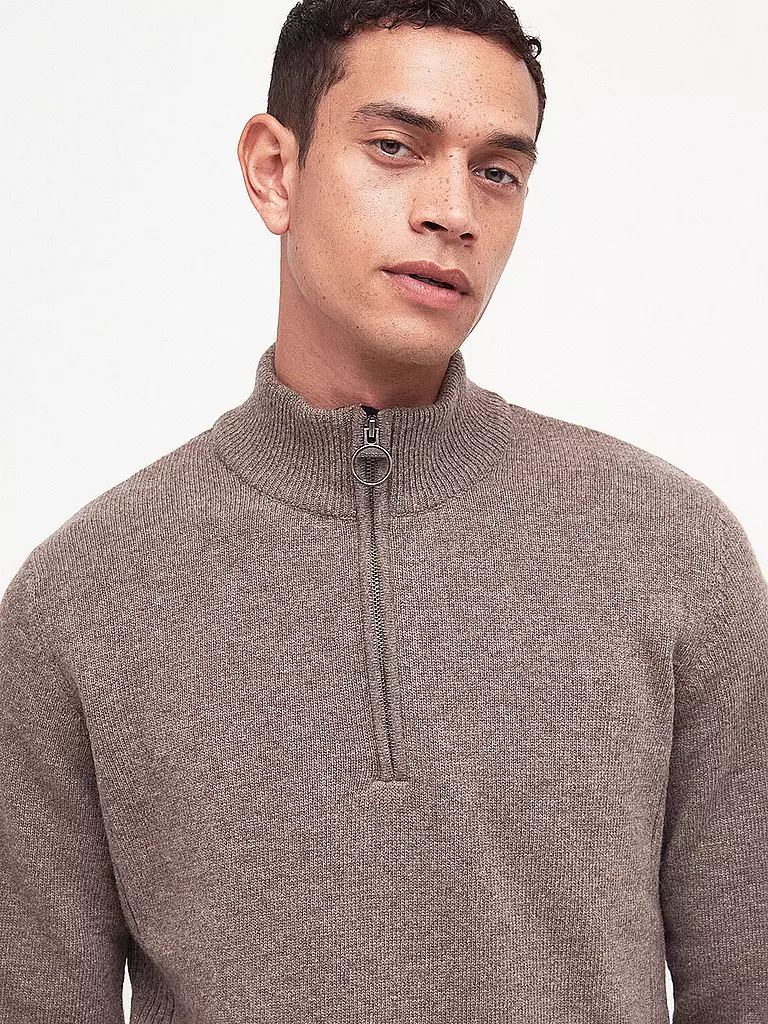 BARBOUR Pullover HOLDIN  hellbraun