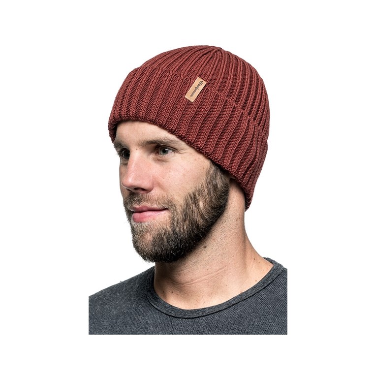 Woolpower Beanie Rib Rust Red