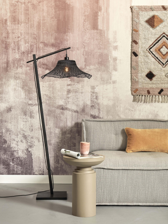Good&Mojo Ibiza vloerlamp small wit/naturel