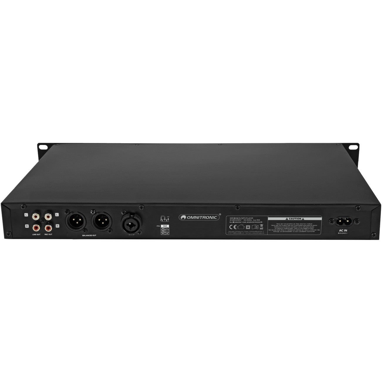 Omnitronic XDP-1501 CD/MP3 speler