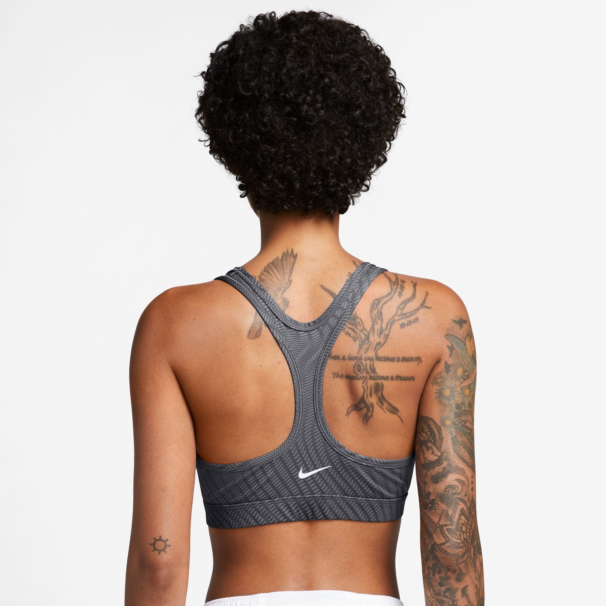 Pro Swoosh Light Support Dame Anthracite/White