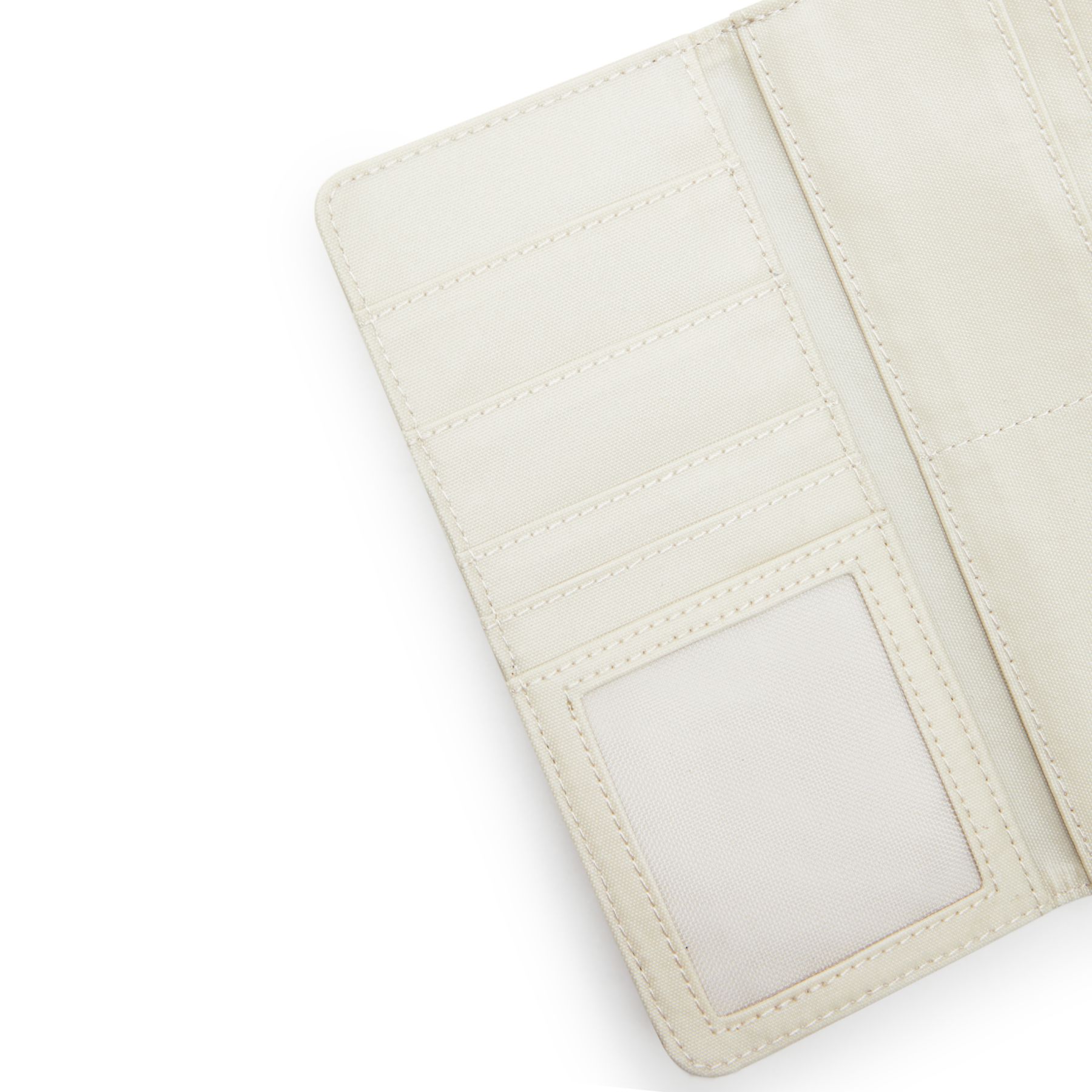 MONEY LAND Grand Portefeuille RFID - Beige Pearl