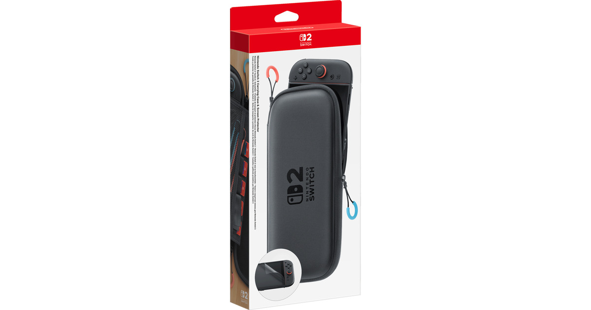 NintendoSwitch 2 zak & beschermfolie tas  (Zwart)