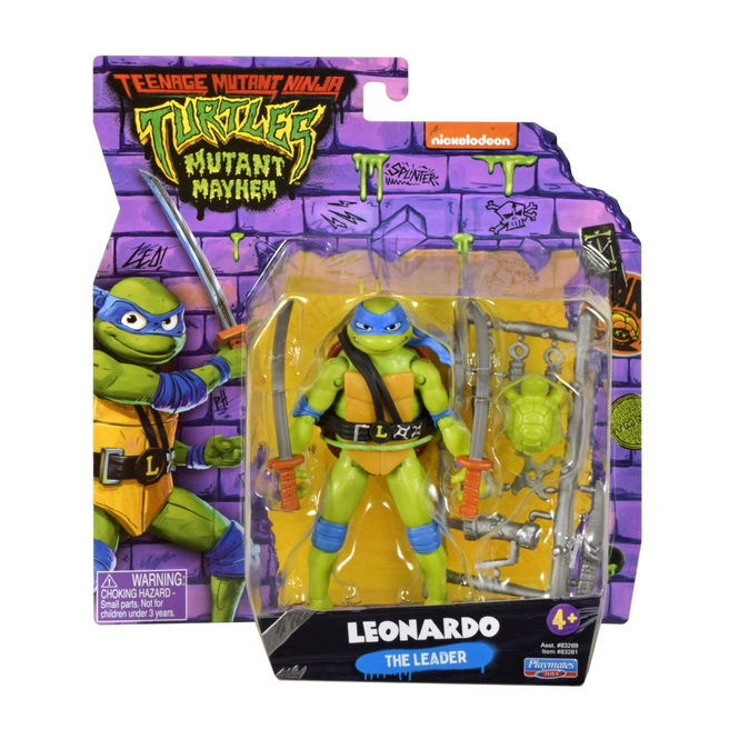 Teenage Mutant Ninja Turtles - Spielfigur - Leonardo