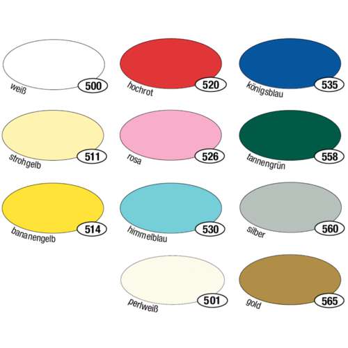 FOLIA® Passepartoutkarten ovale Stanzung