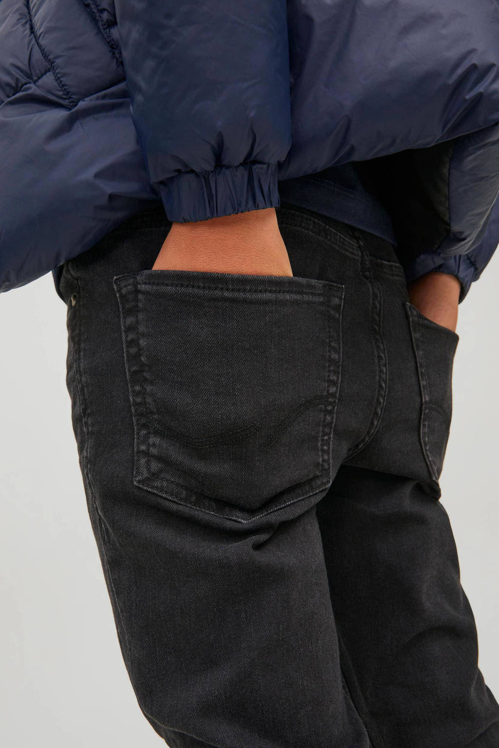 JACK & JONES skinny fit jeans JJILIAM black denim