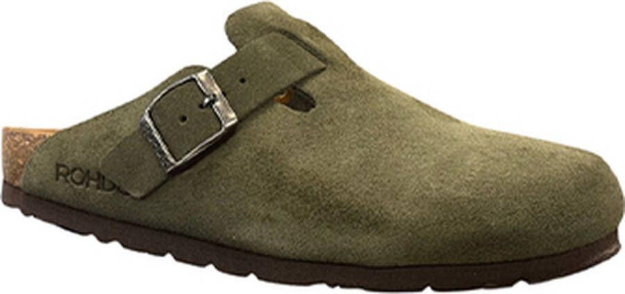 Rohde Pantoffels Alba Slippers pantoffels met lichte loopzool in wijdte G
