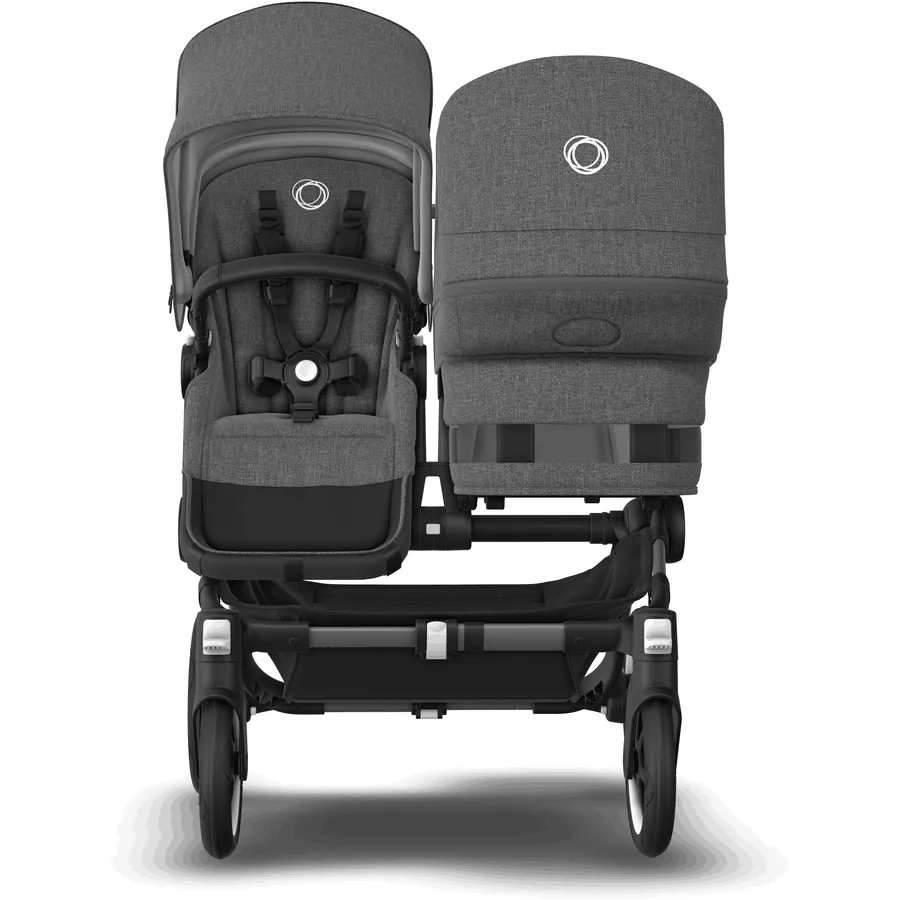 bugaboo Geschwisterwagen Donkey 5 Duo Complete GraphiteGrey Melange