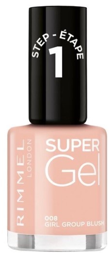 Rimmel London Supergel Nailpolish 008 Girl Group Blush 12ML