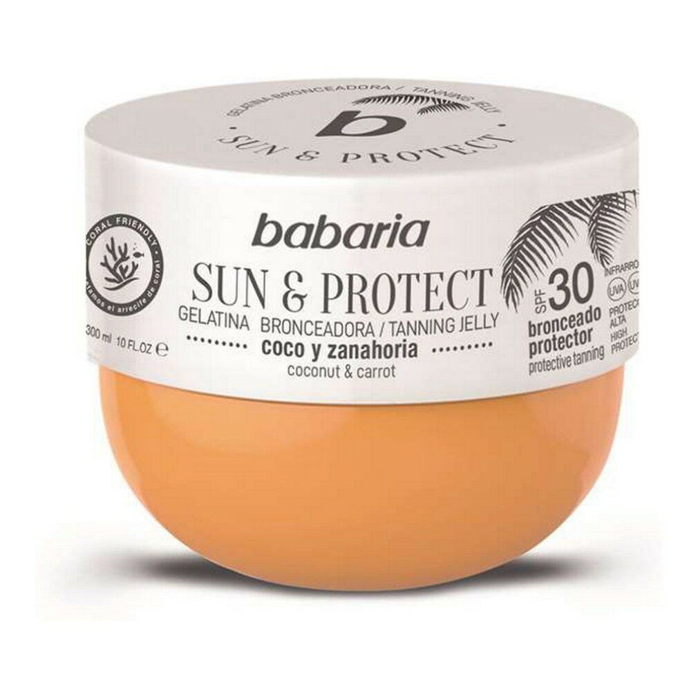 Gelatina Solar Bronceadora de Coco Spf30