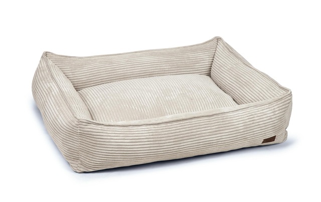 Designed By Lotte Tierbett »Designed by Lotte Liegebett Ribbed Hellgrau«