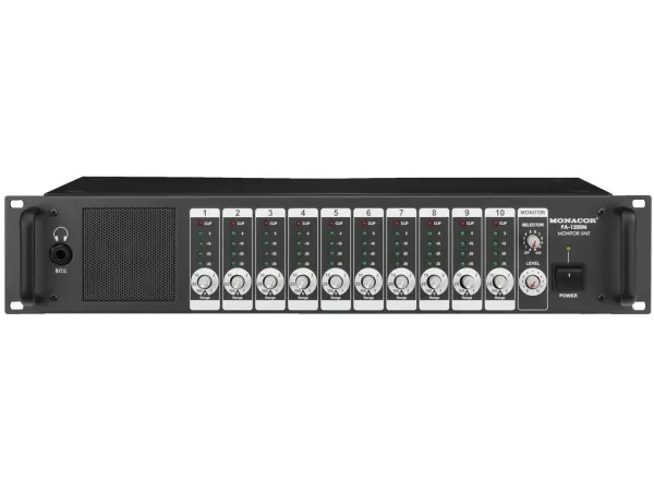 PA-1200M Monitor unit, 10   1 channels