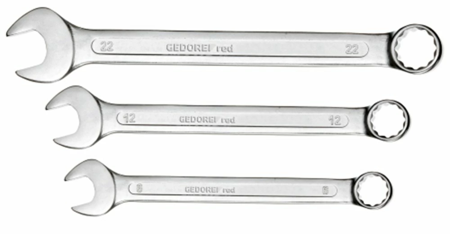 Gedore RED R09105010 10-delige Ring-/steeksleutelset - 8-22mm