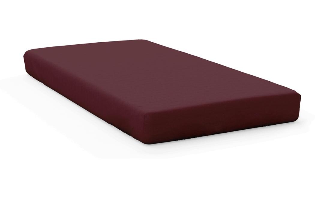 Fixleintuch Deluxe 180-200 x 200-220 cm, BordeauxSpannbettlaken