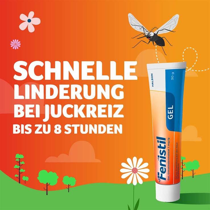 Fenistil GEL Dimetindenmaleat 1 mg/g, zur Linderung von Juckreiz, 100 g