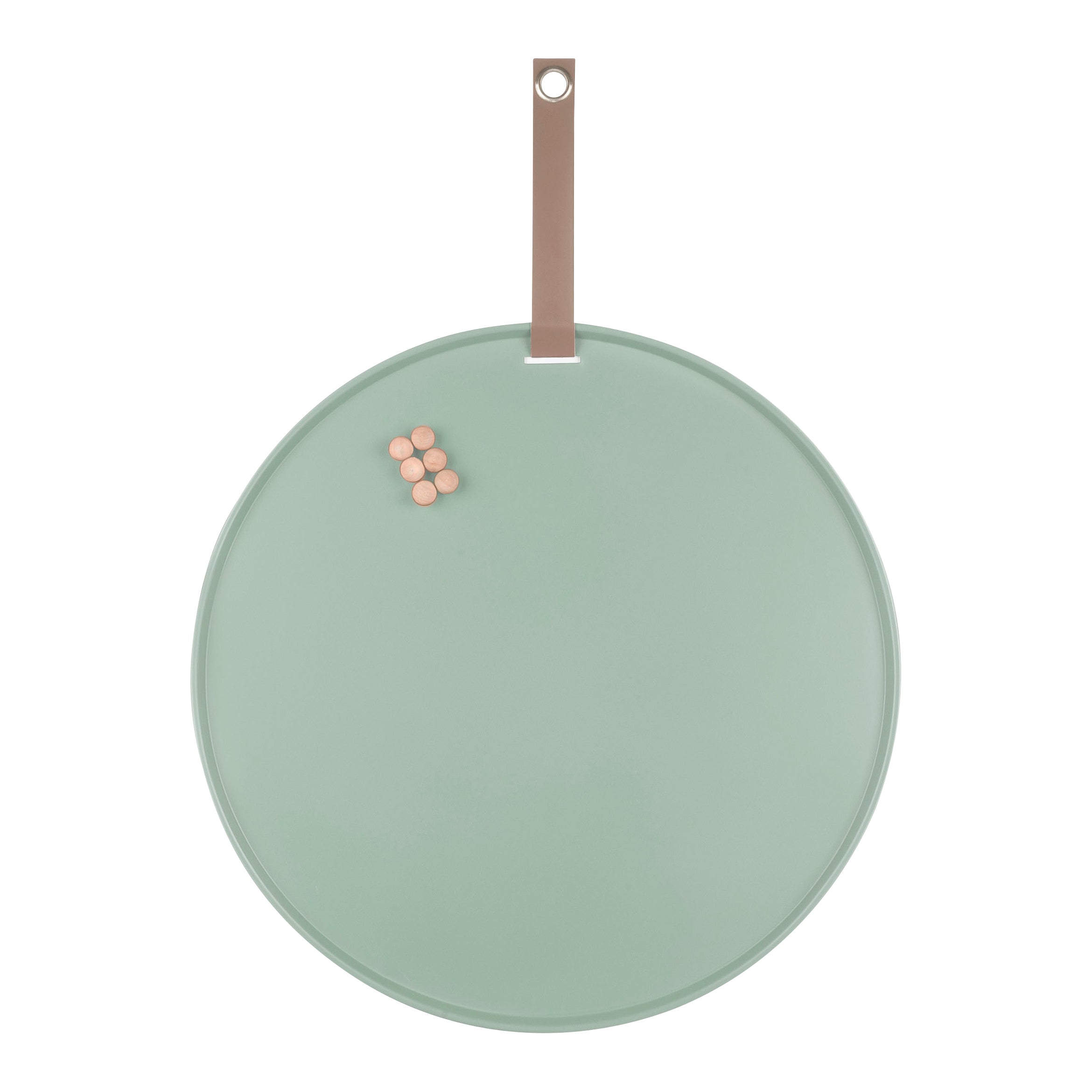 present time Perky Memo-/magneetbord Ã 50 cm - Groen vergrijsd