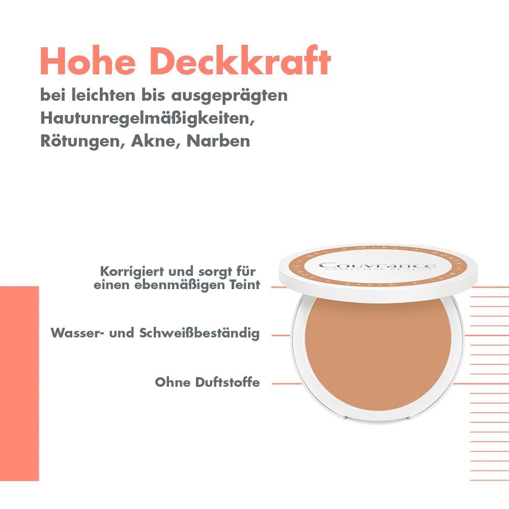 Avène Couvrance Kompakt Creme-Make-Up Honig 1.3 mit LSF30