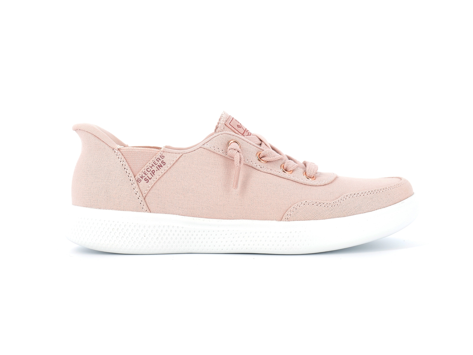 Skechers-BOBS SKIPPER KEEP IT SWEE Textile Rose Pâle