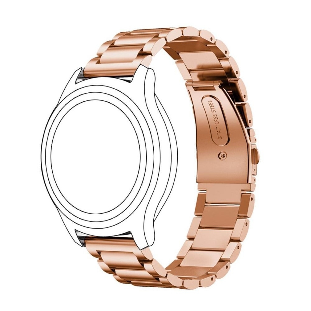 Samsung Galaxy Watch 42mm / Watch Active 2 / Watch Active / Gear Sport Edelstahl Ersatz Armband - Roségold