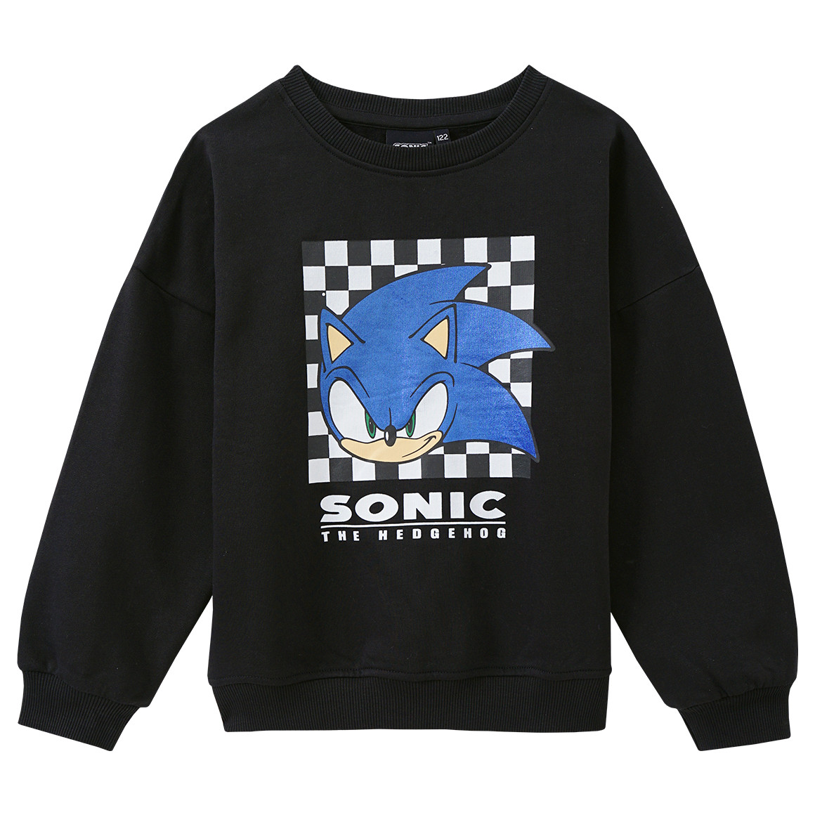 Topolino Sonic Sweatshirt mit Print schwarz