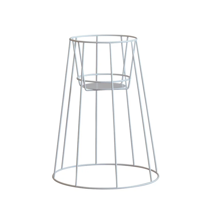 OK Design - Cibele Blumentopfständer H 45 cm, white