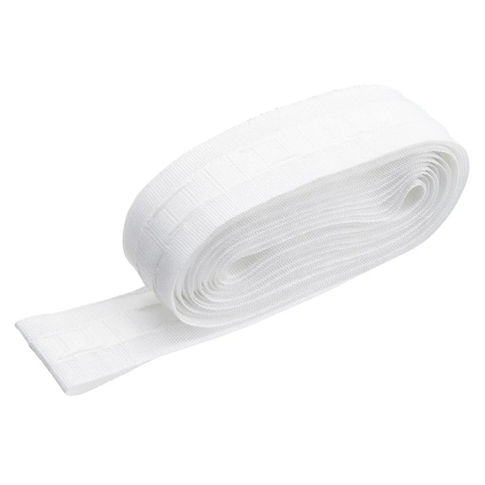 Ruban fronceur blanc pour accroche rideau L500xl3,5cm