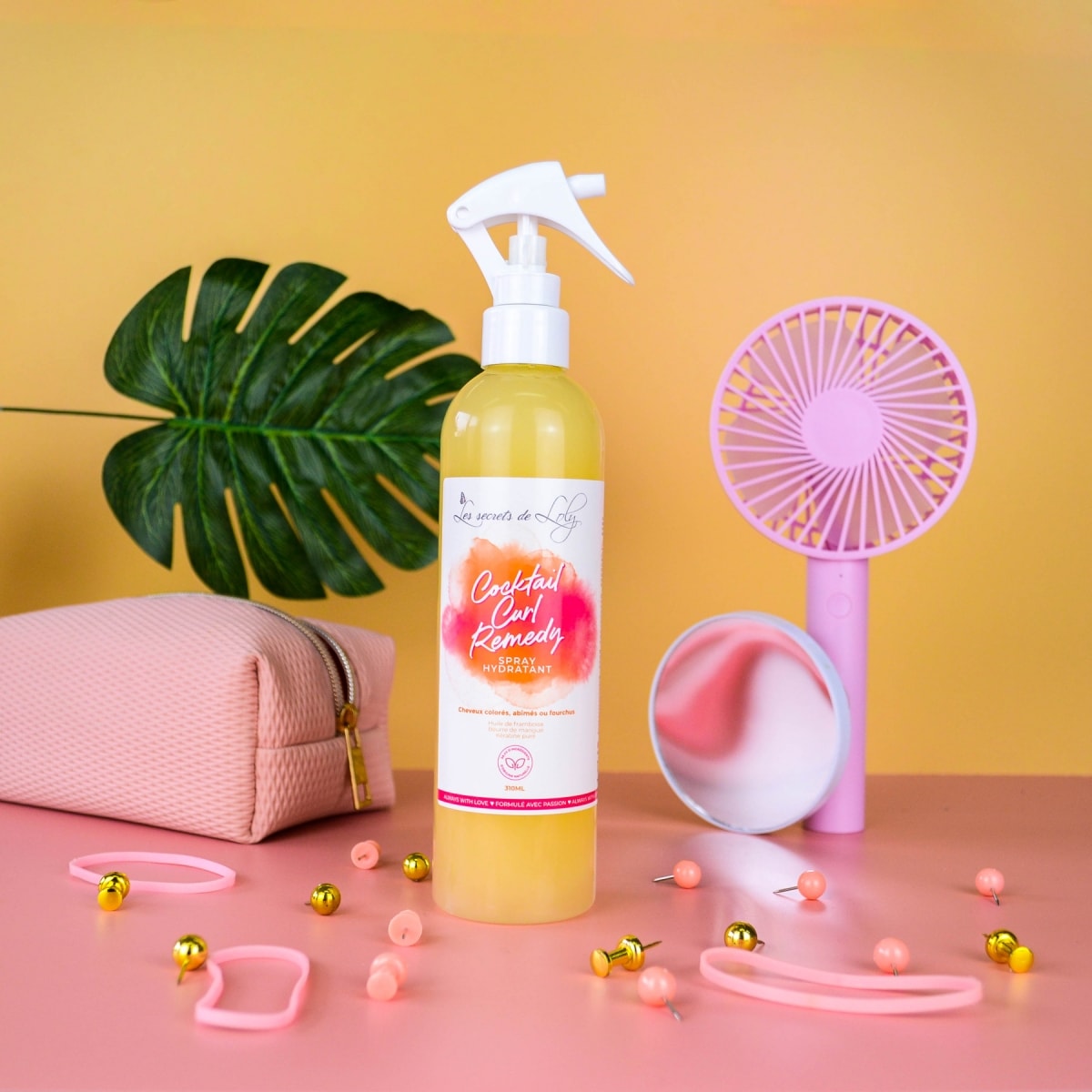 Les Secrets de Loly Cocktail Curl Remedy Spray Hydratant et Fortifiant