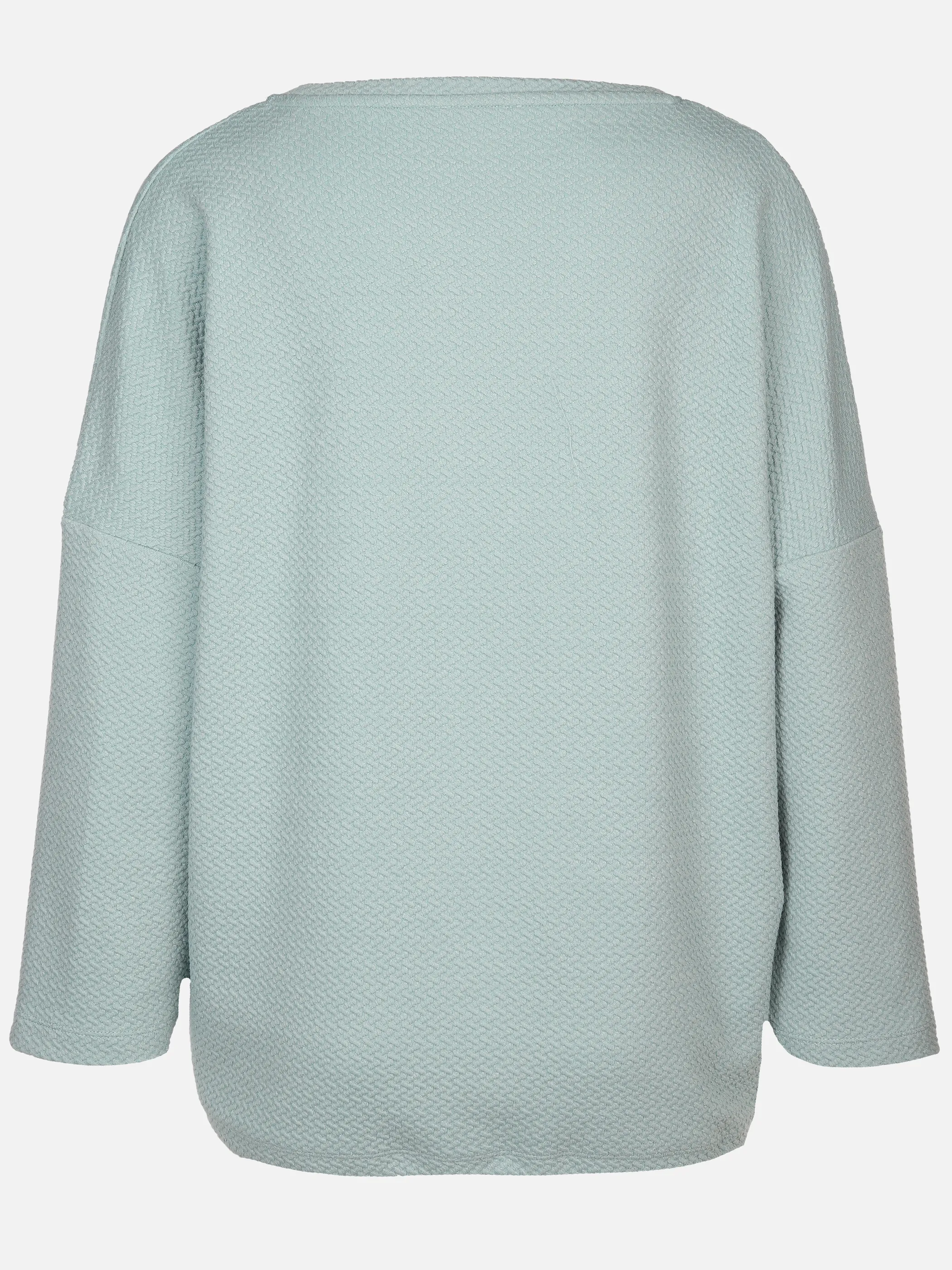 Damen Sweatshirt in Waffeloptik