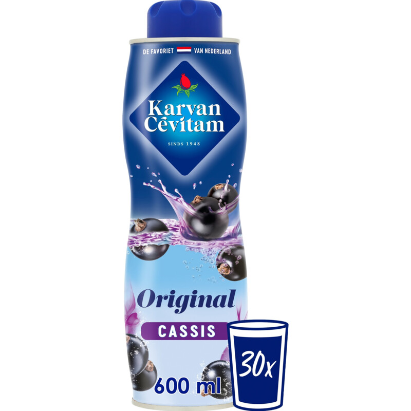 Karvan Cévitam Original cassis siroop