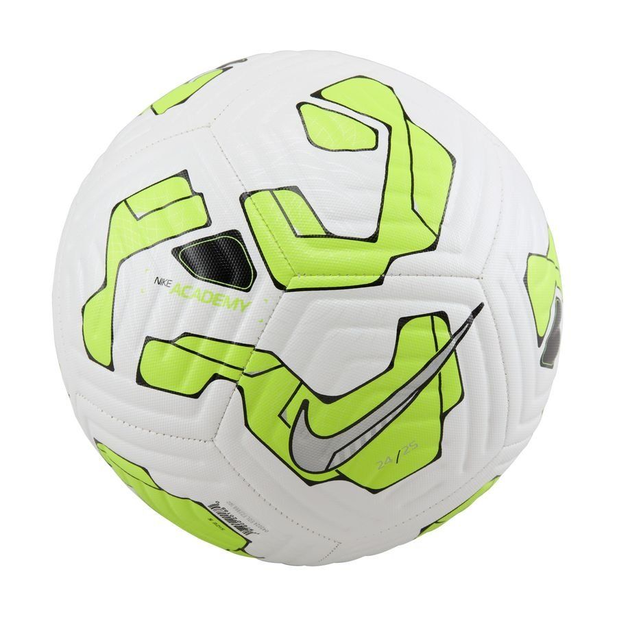 Nike Ballon Academy Mad Voltage - Blanc/Jaune Fluo/Argenté