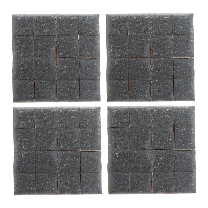 Double face repositionnable 3M 11 x 15 mm gris, 36 carrés 300 g