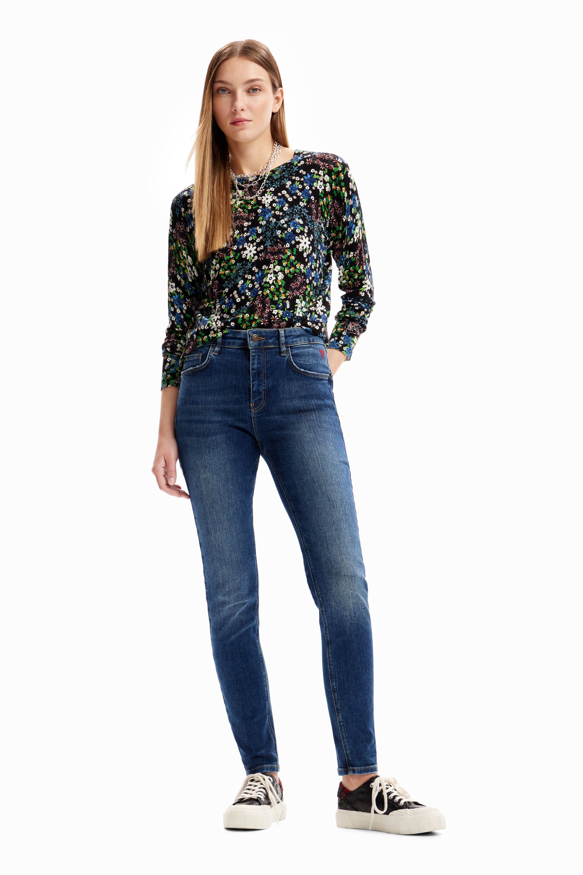 Jean skinny push-up