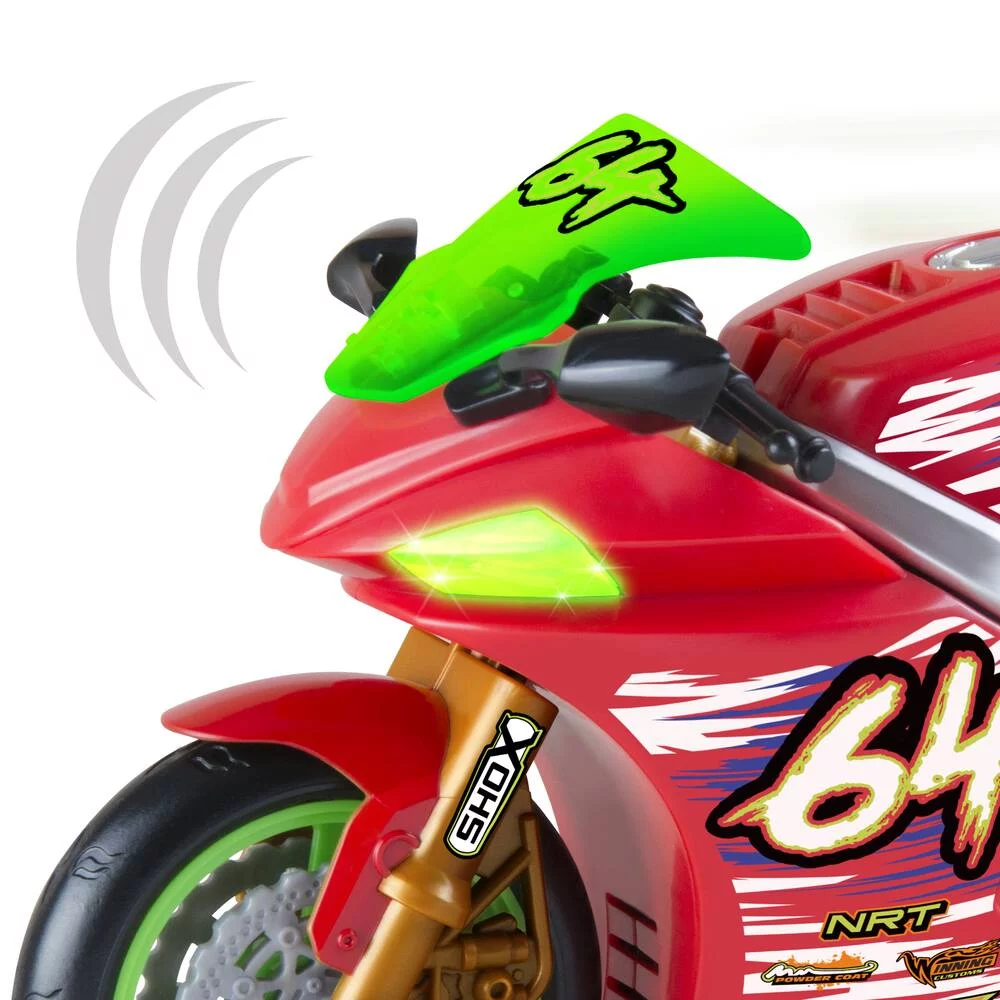 MA SUPERBE MOTO LUMIERES ET SONS