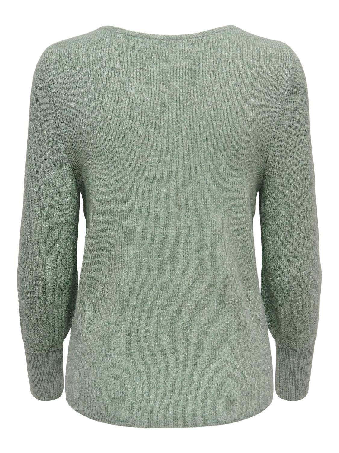 ONLATIA Strickpullover Chinois Green