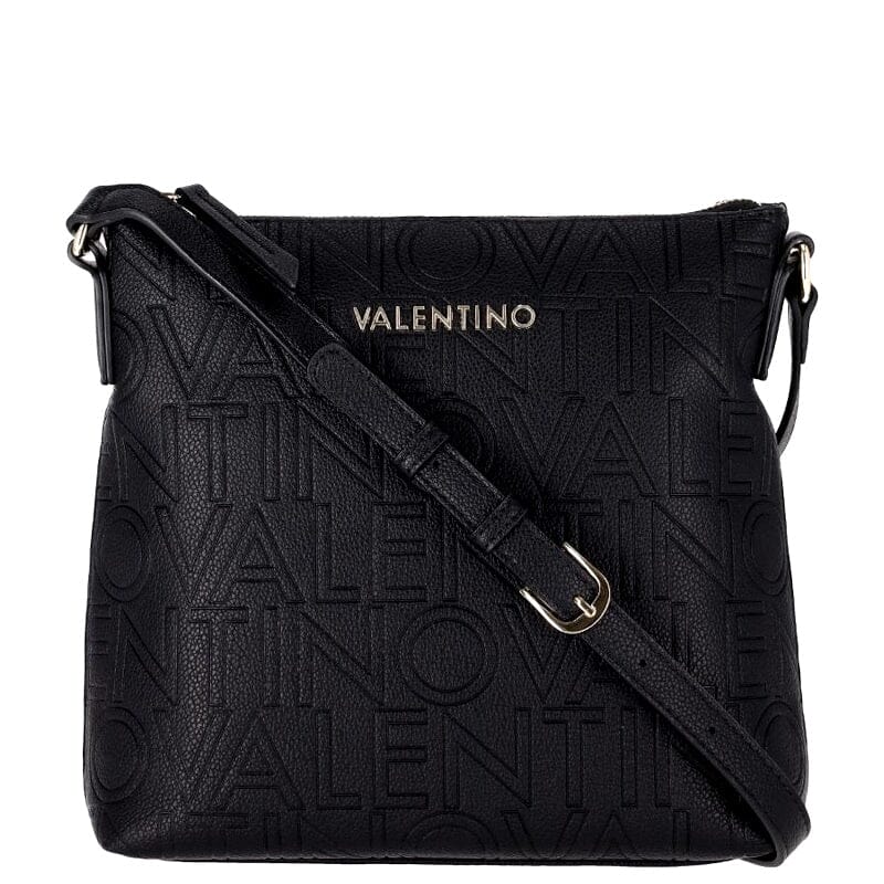 Valentino Bags Pansy Crossover Bag Black