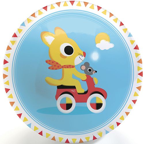 Djeco speelbal cute race - 12 cm