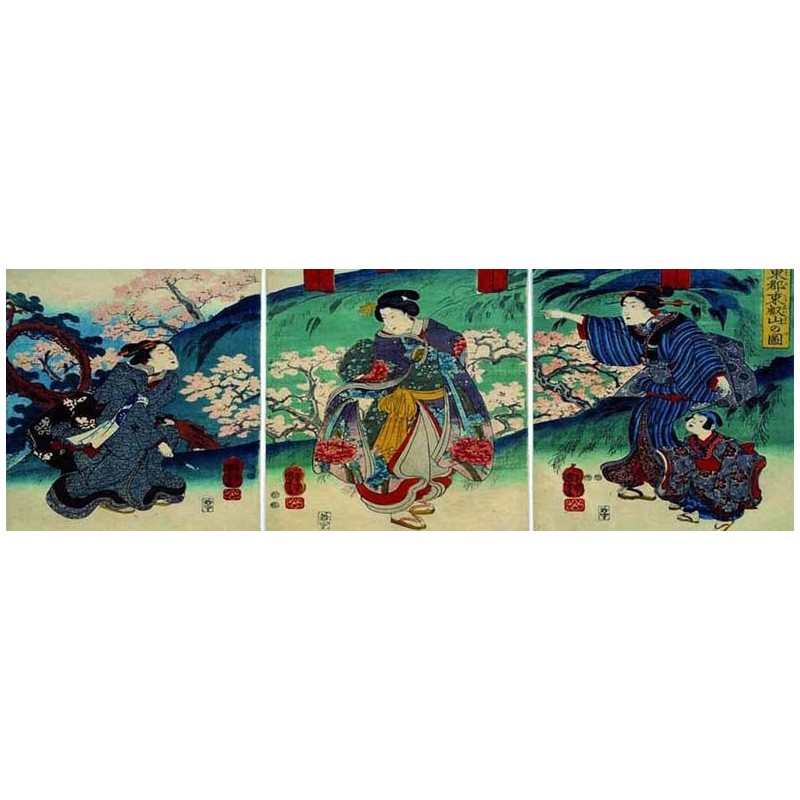 Puzzle 1000 pièces - Spring lady