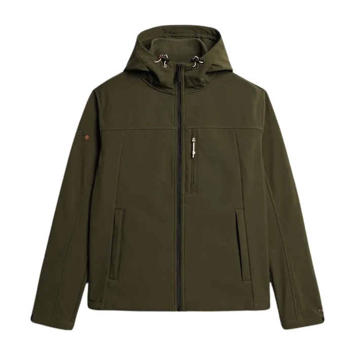 Superdry Hooded Trekker Softshell Jas Heren