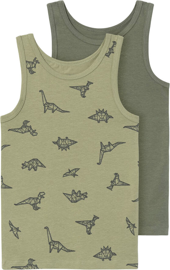 Name It NMMTANK TOP 2P SAGE DINO NOOS Sage