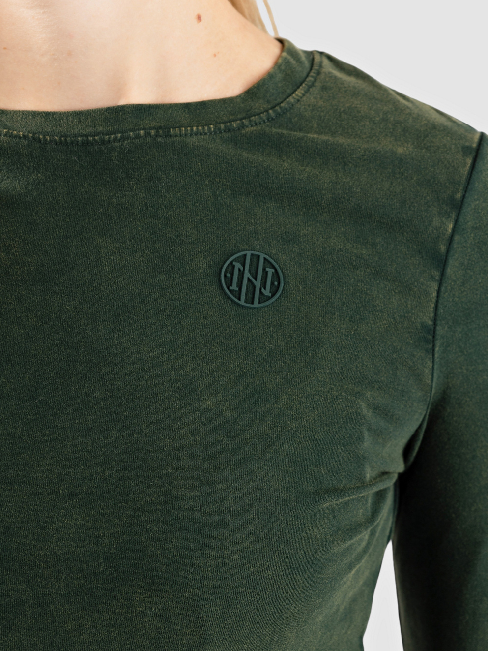 Ninth Hall Fundamental Estie Long Sleeve T-Shirt dark green