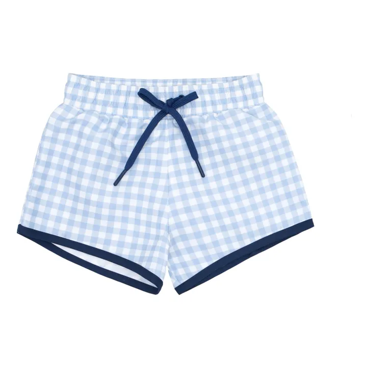 Minnow Short de Bain Boardie Vichy | Bleu